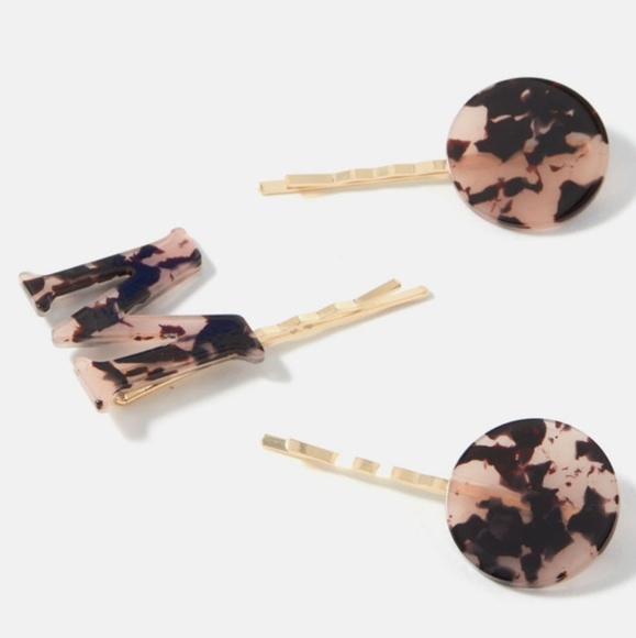 🆕️ Resin Tortoise Bobby Pin Set, M - Picture 1 of 1